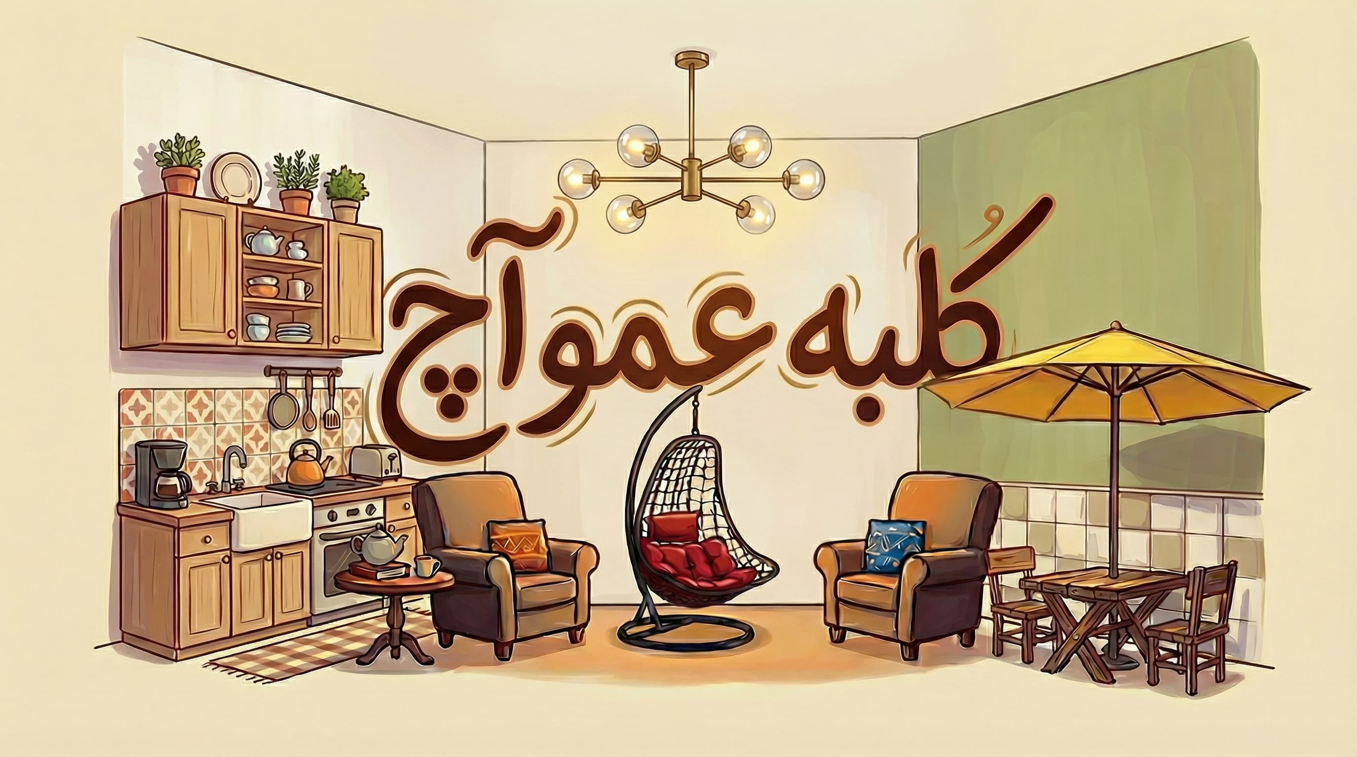 فضای داخلی اقامتگاه